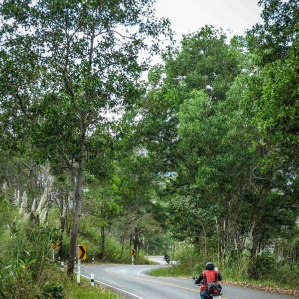 Motorradreisen Thailand Chiang Rai Speedbootfahrt Mekong